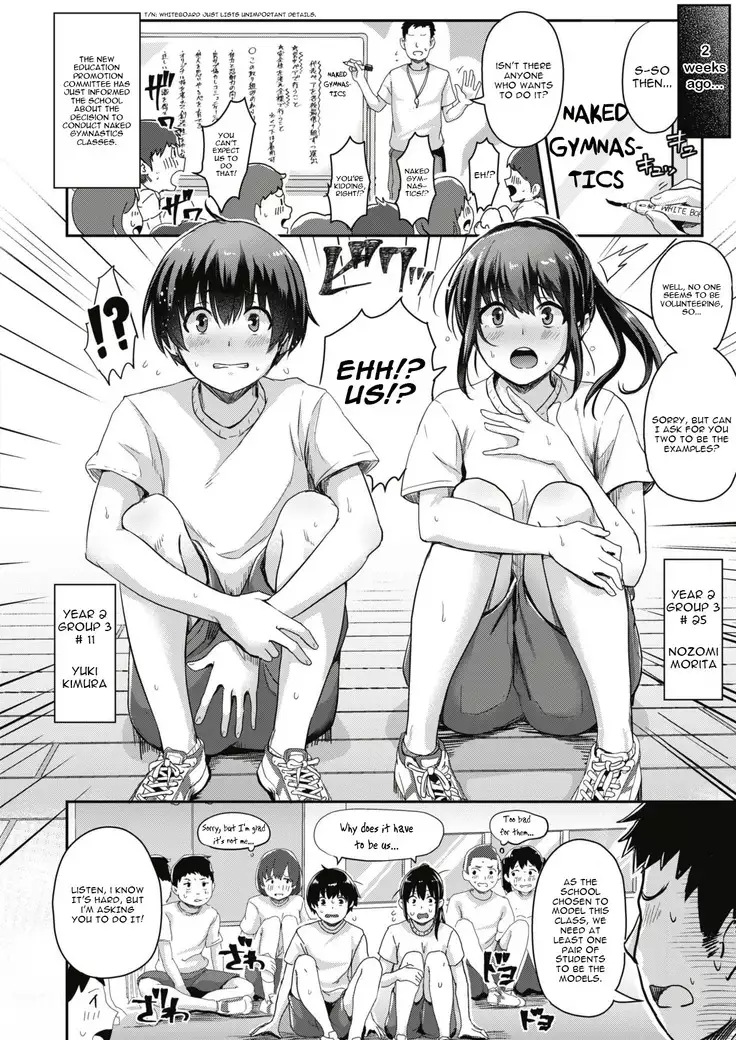 Danjo Pair de Yarou! Zenra-gumi Taisou | Naked Team Gymnastics: Let's Do It In a Male and Female Pair!