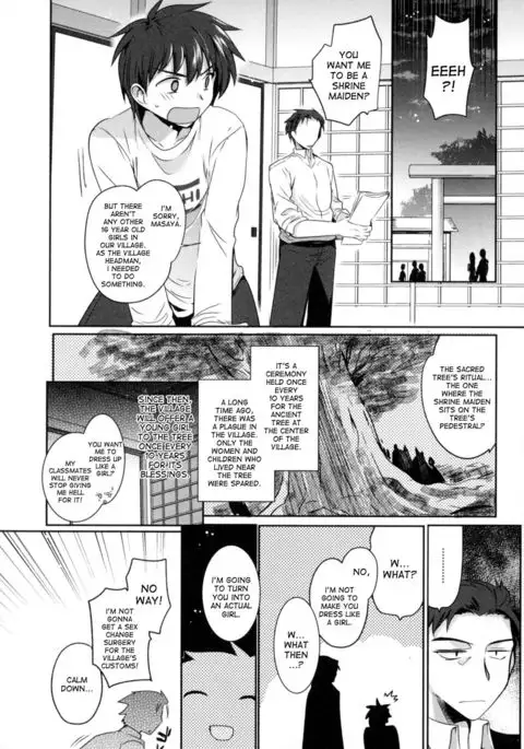 Nyotaika Shite Miko ni Narimasu. | Turn into a girl and become a shrine maiden