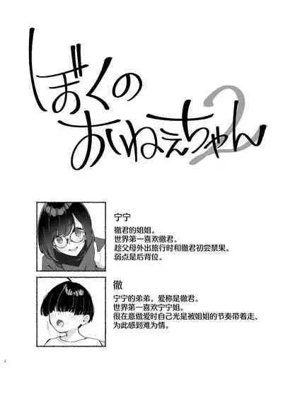 [Dai-kotetsu Dan (92M)] Boku no Onee-chan - My dear Sister is Mine 2 [Chinese] [白杨汉化组] [Digital]