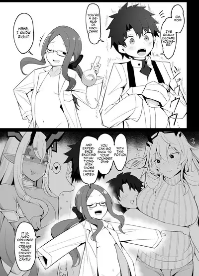 Wakagaeri no Hiyaku o Kaihatsu shita Da Vinci-chan