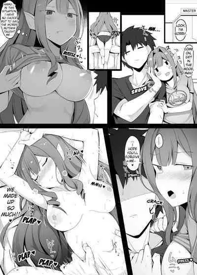 [Corundum] Deredere Shiteru no o Tanin ni Shirareru to Hazukashii Baobhan Sith-san | I'm Was Seen By Others Being Lovey-Dovey with Baobhan Sith-san (Fate/Grand Order) [English] [Bingus Blongus]